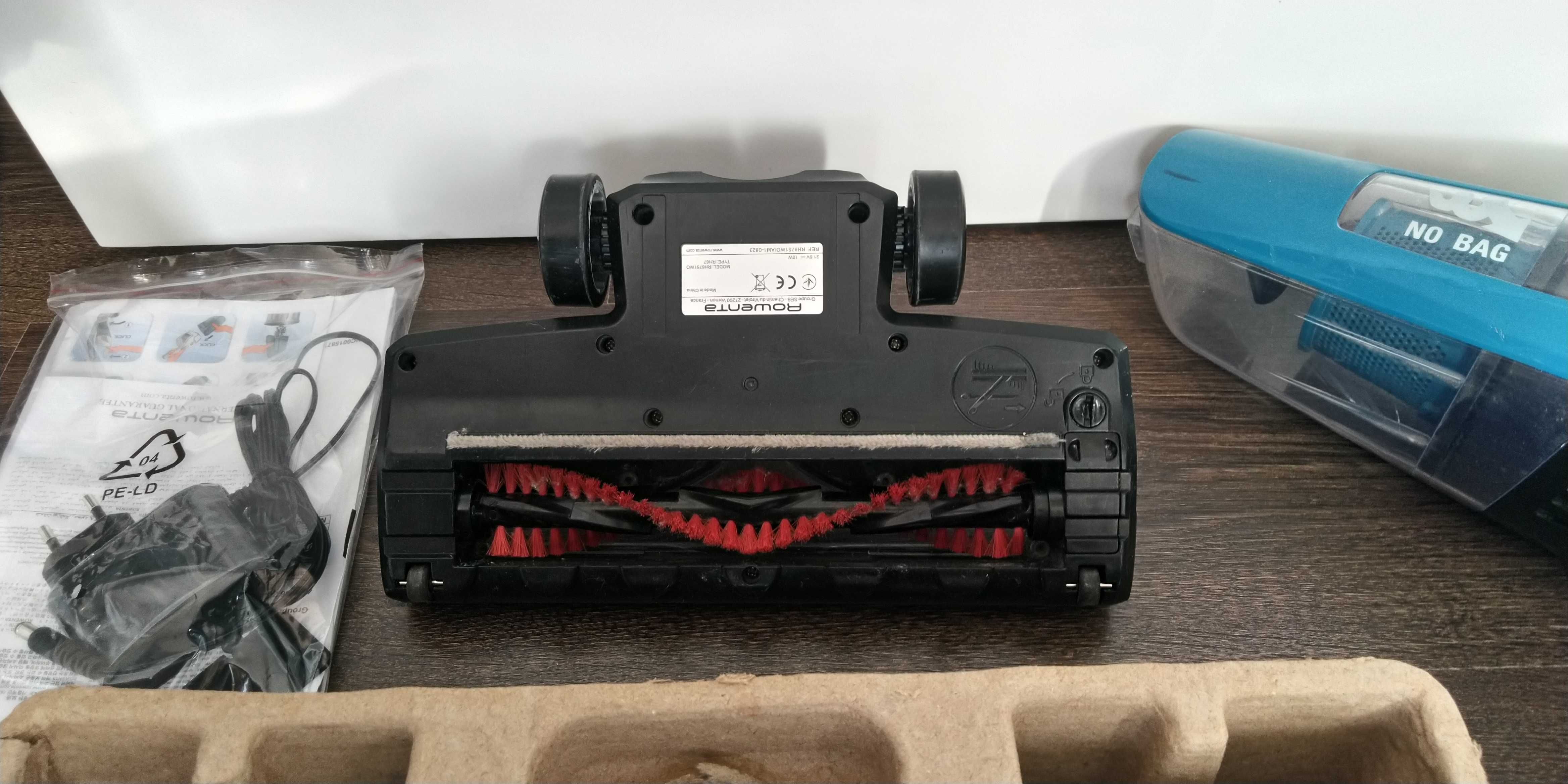 Aspirador Rowenta DUAL FORCE 2 EM 1 sminovo