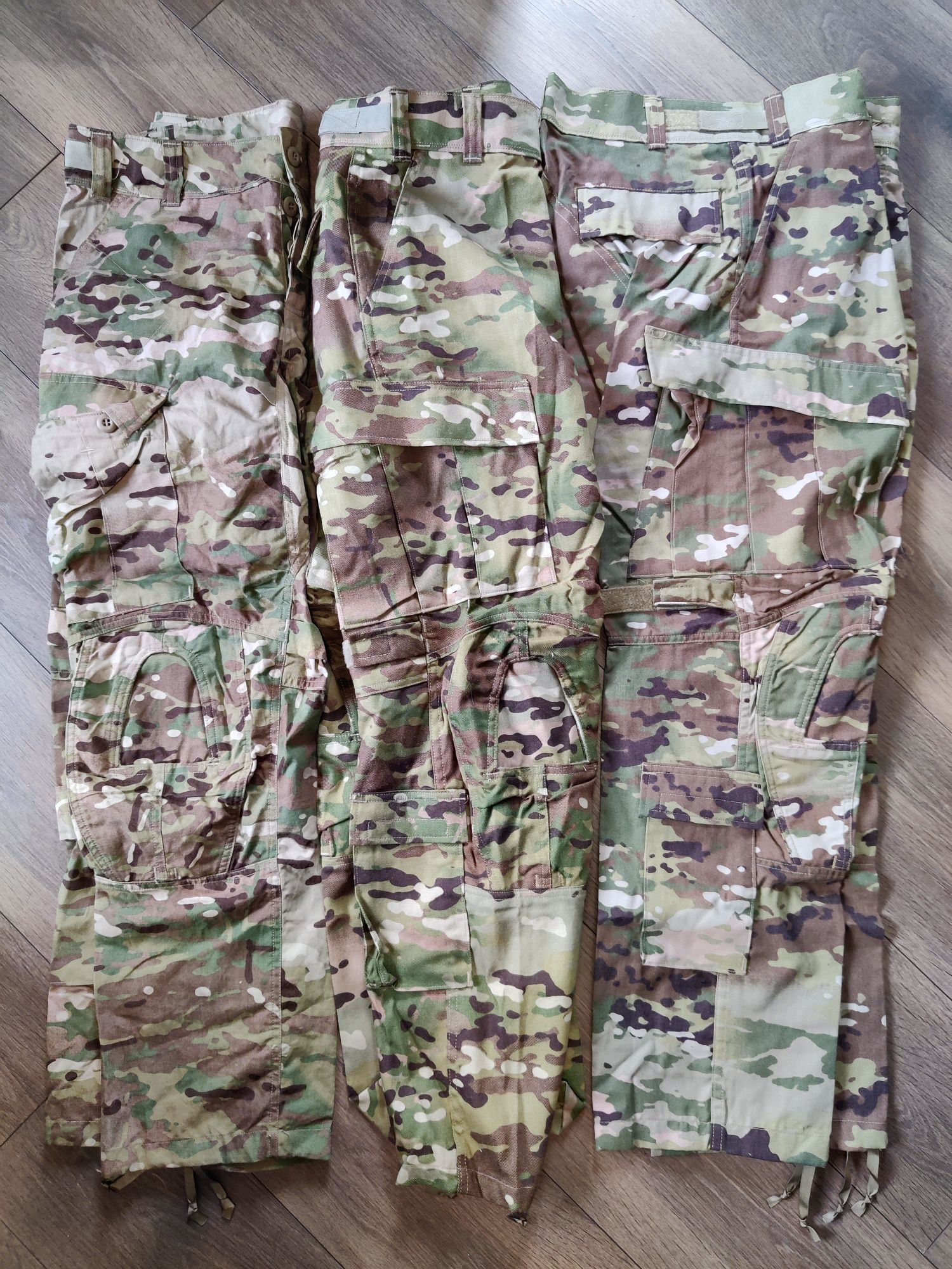 Бойові штани мультикам під наколінники army combat pants