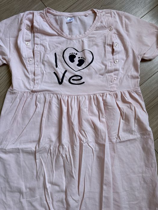 Bawełniana koszula dla mam do karmienia r S Moraj