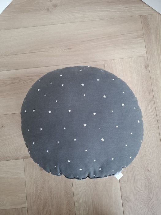 H&M Home dziecko poduszka dziecięca księżyc gwiazdki szara