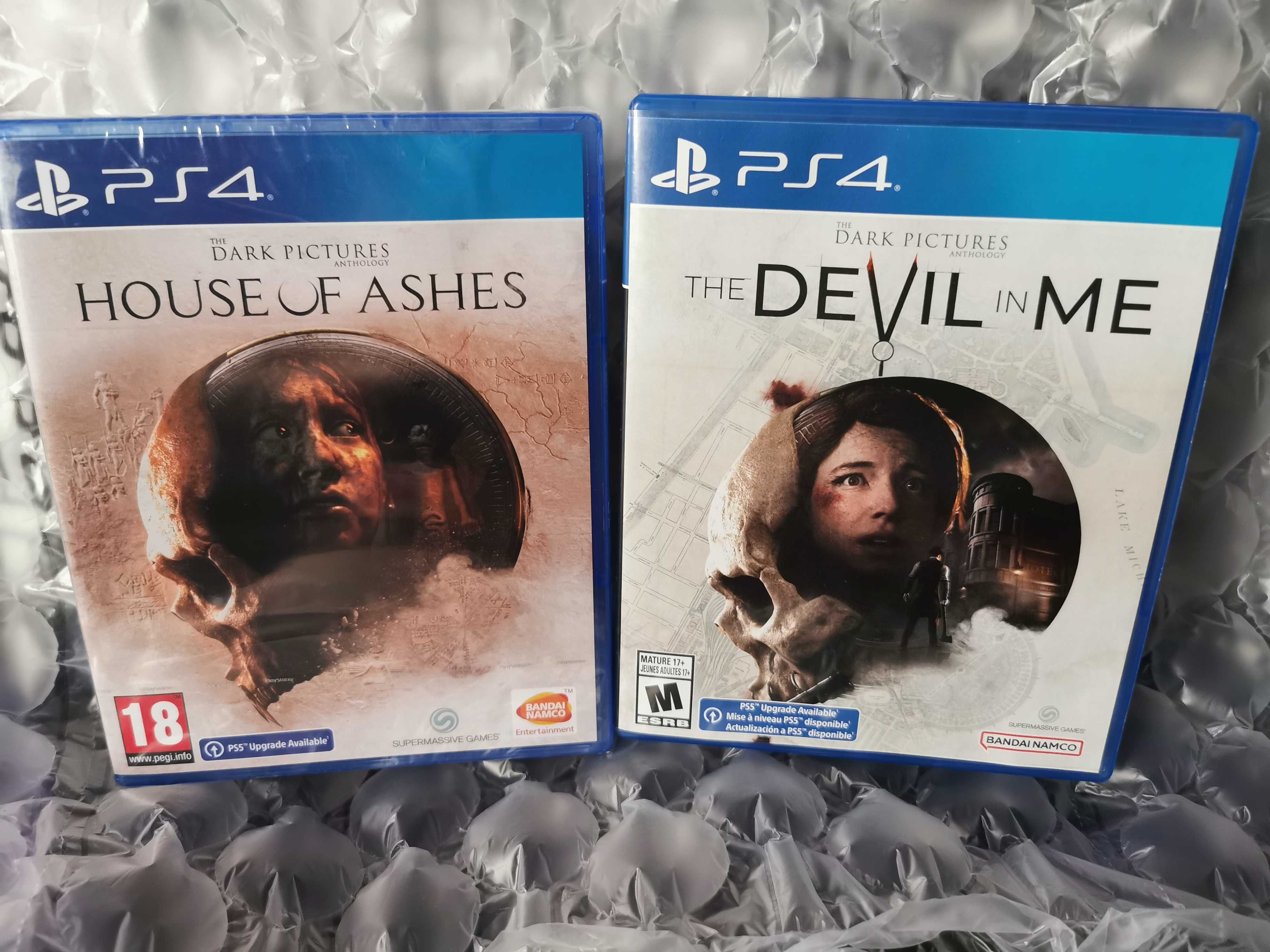 Man of Medan - Little Hope - House of Ashes - The Devil in Me - 4 GRY