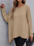Sweter Oversize Khaki Casual Shein Xs 34