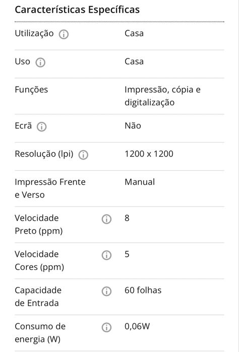 Vendo Impressora HP