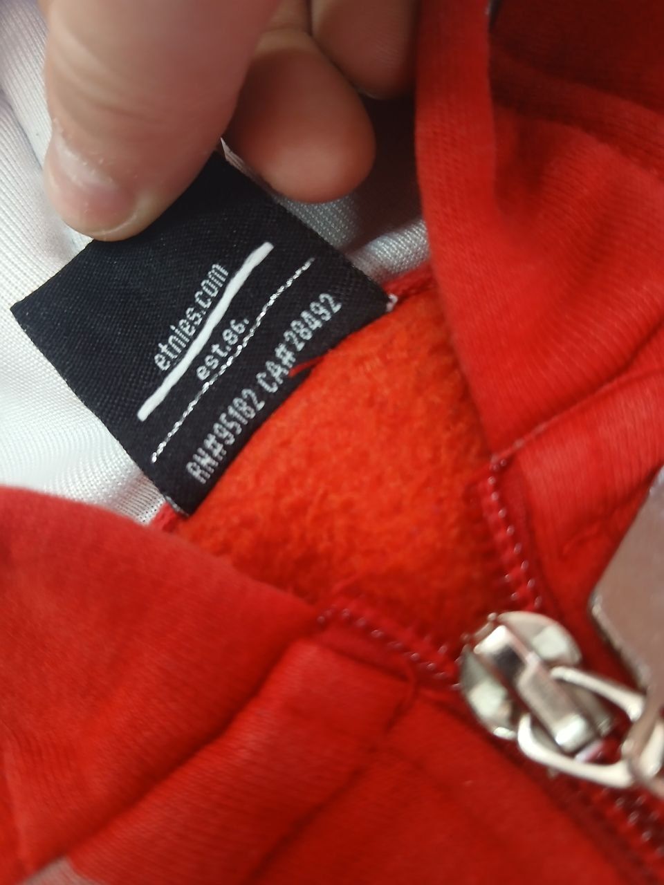 Зип etnies size L [500 грн, торг]