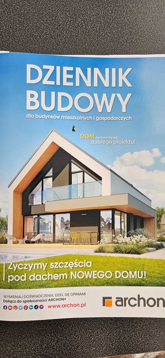 Projekt domu ARCHON Dom w rarytasach (E) OZE lustrzane odbicie