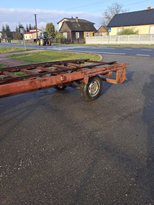 Przyczepa  rolnicza _ KRONE optimat 3tony _ niska