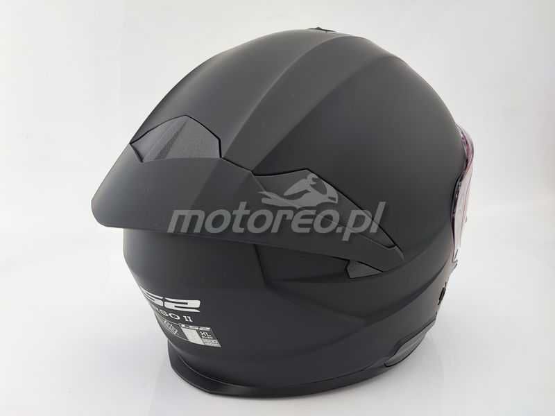 WYPRZEDAŻ Kask Otwarty Blenda LS2 OF618 VERSO 2 Czarny Mat