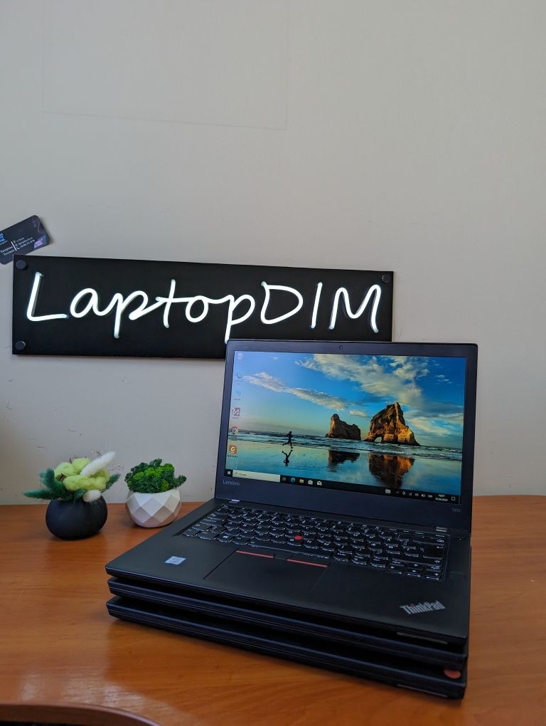 Сенсорний Ноутбук Lenovo ThinkPad T470/і5-7/FHD/8/256/роздріб.опт