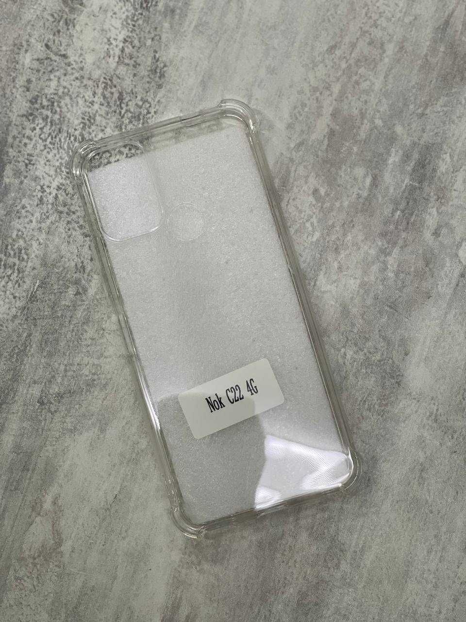 Прозорий чохол протиударний для Nokia C22 / Защитный чехол прозрачный