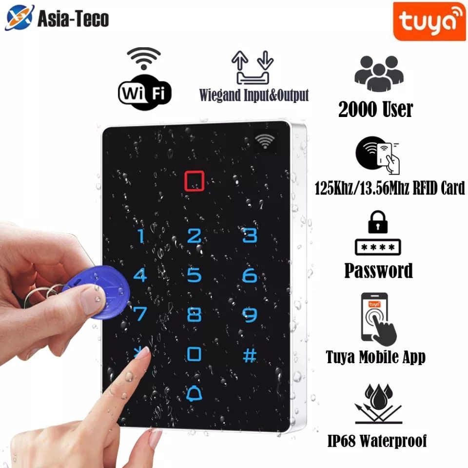 Controle de Acesso NFC + 10 Chaves Programáveis