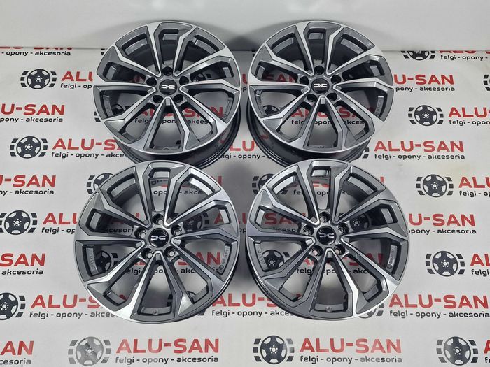 NOWE alufelgi DACIA 19" 5x114,3 Duster I Duster 2 - Grafit-Pol