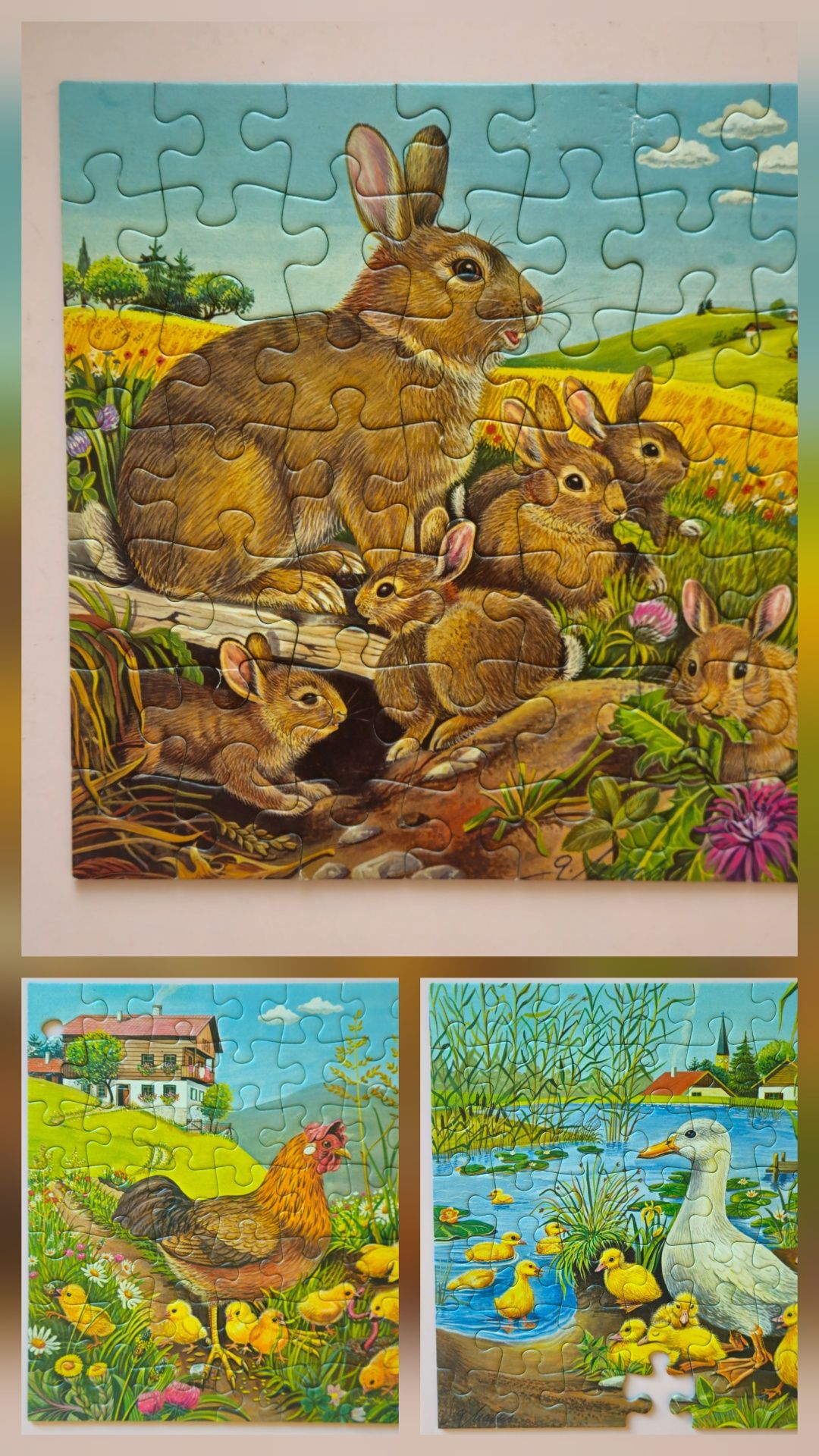 Пазлы Ravensburger 3 шт в упаковке
