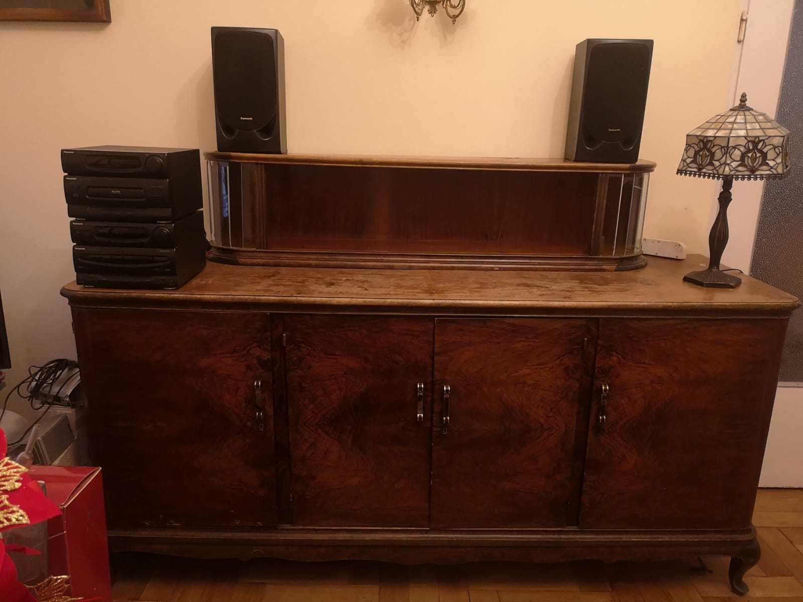 Kredens komoda z nadstawką bufet art deco styl gdański