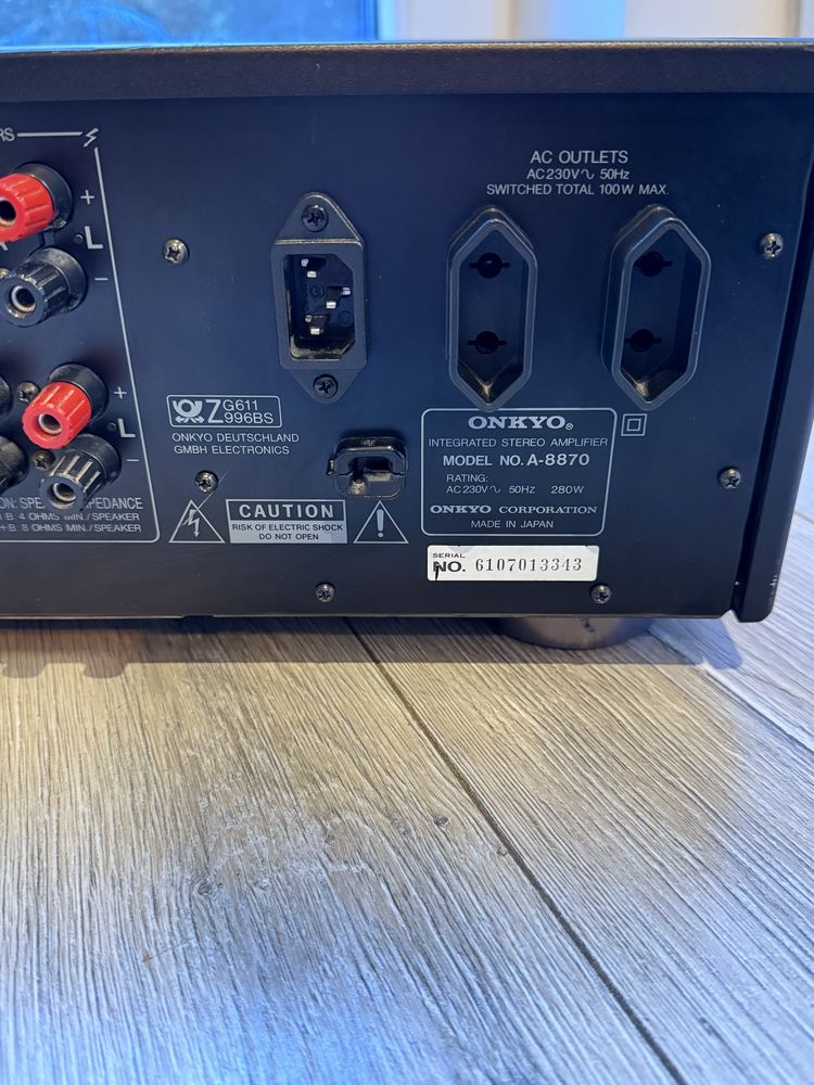 Onkyo Integra A 8870, DX 7711, T 4711