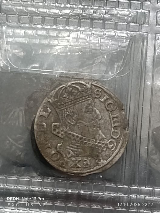 Срібний сігізмунд монета