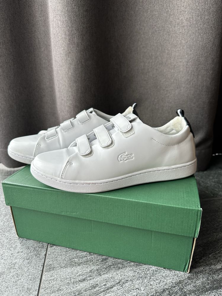 Чоловічі шкіряні кеди Lacoste 42 розмір