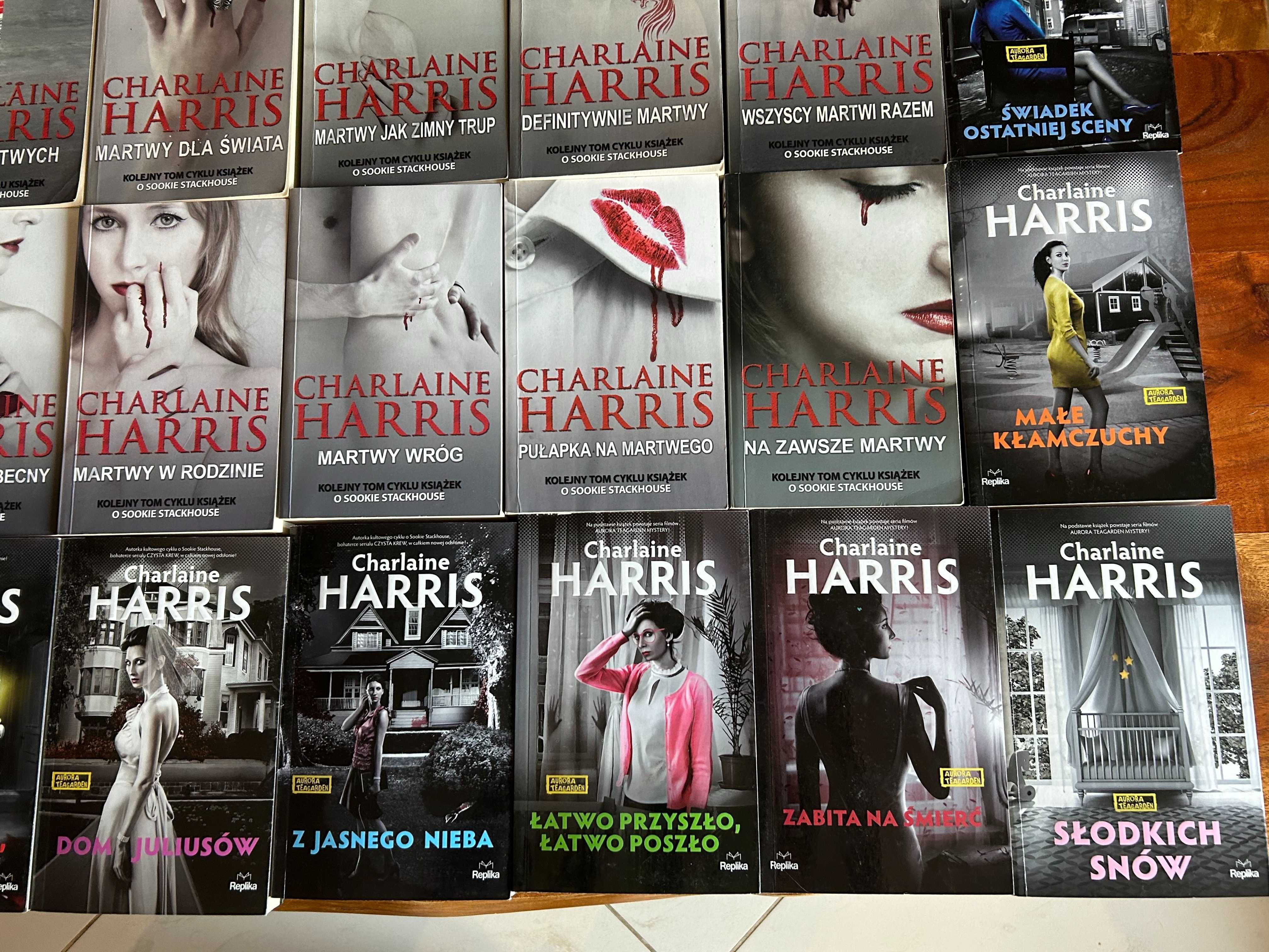 Charlaine Harris Prawdziwe morderstwa, Martwy aż do zmroku 24 książki
