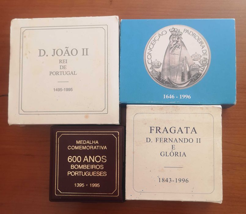 moedas prata proof datas 1995,  1996 (#4)