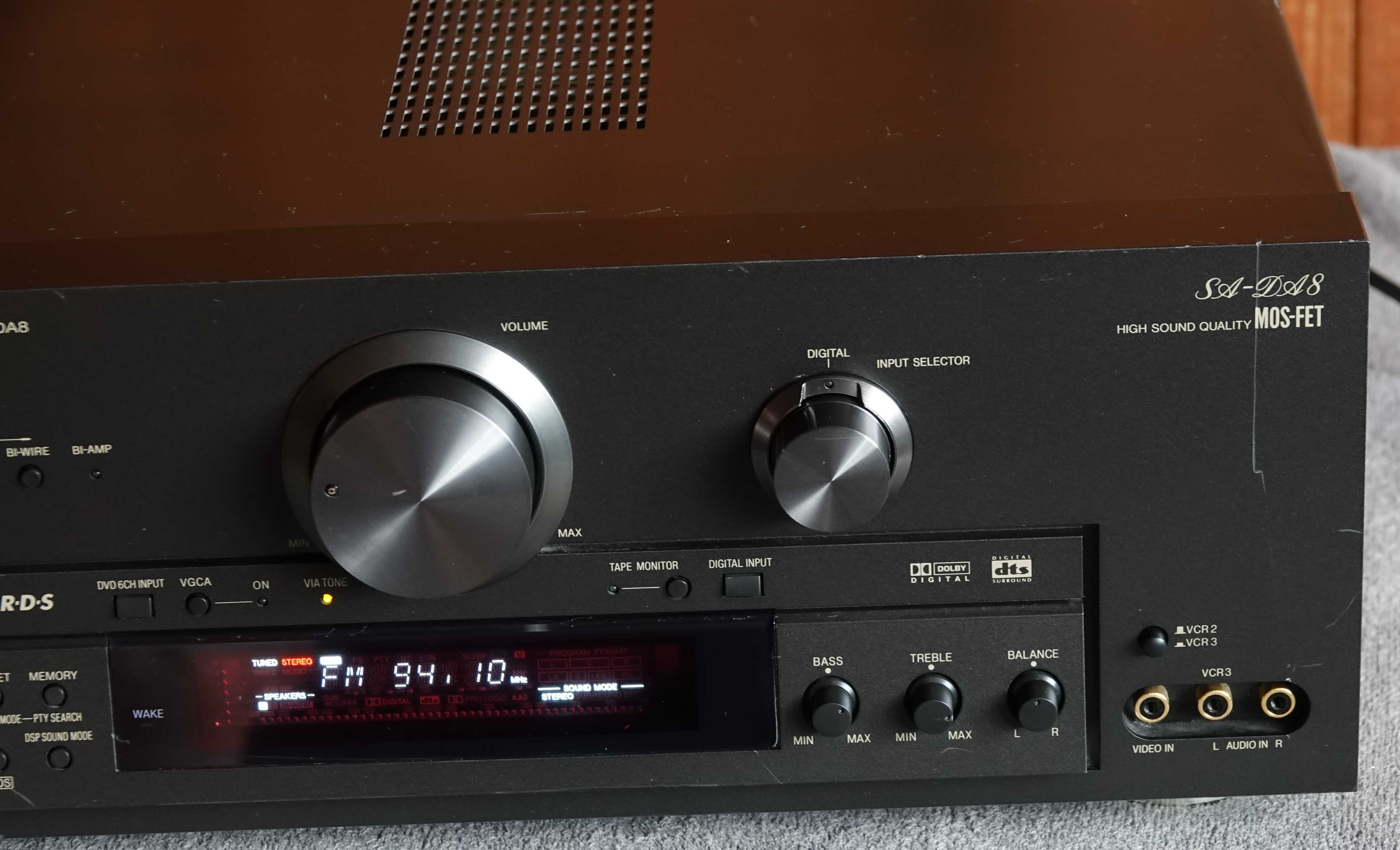 Technics SA-DA 8 Amplituner Kino domowe 5.1 AC3 DTS