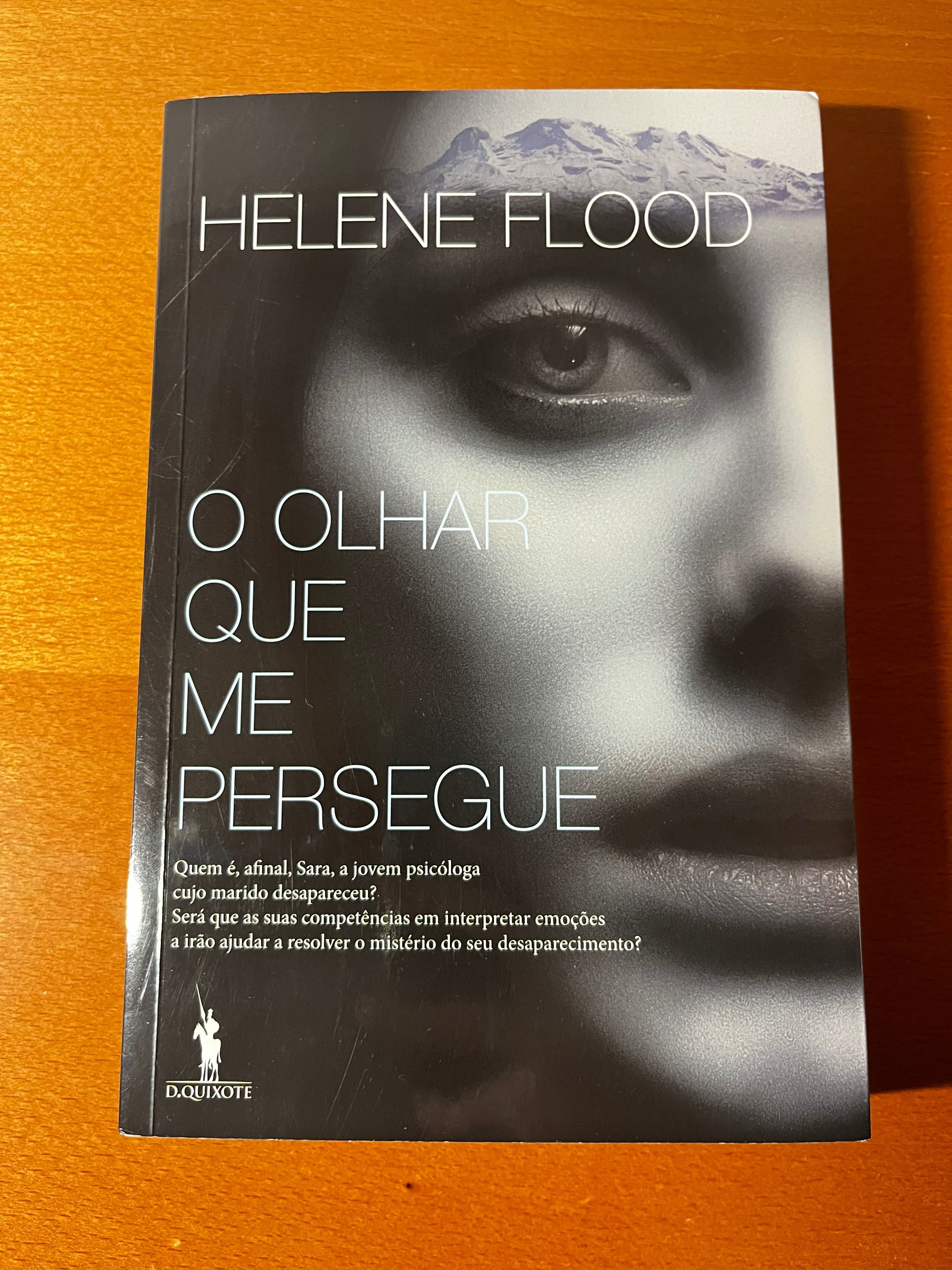 Livro "O olhar que me persegue" de Helene Flood