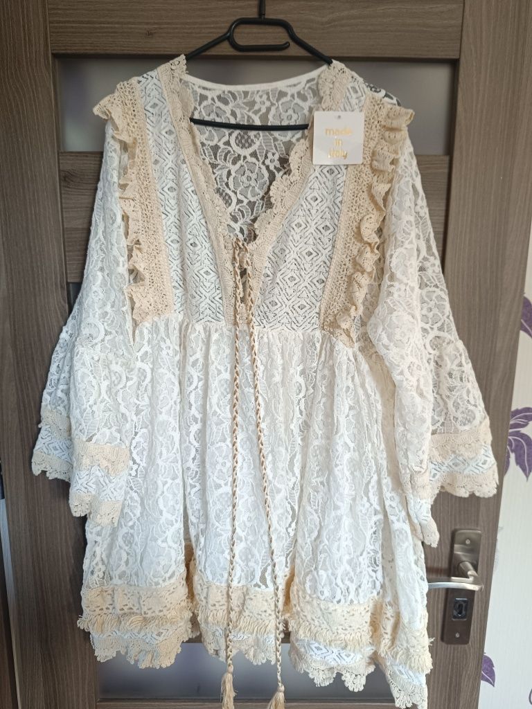 Nowa sukienka Boho uni do XL