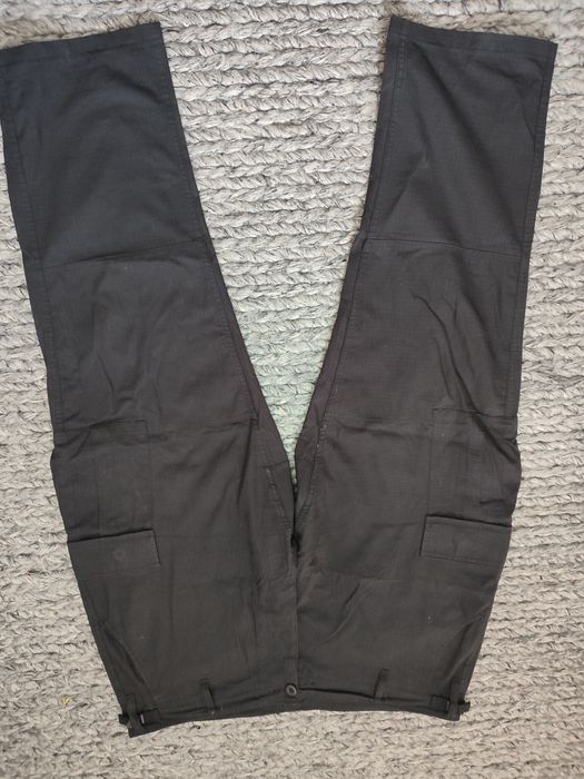 Bojówki męskie BDU Teesar, rozm. XXL, czarne, rip-stop