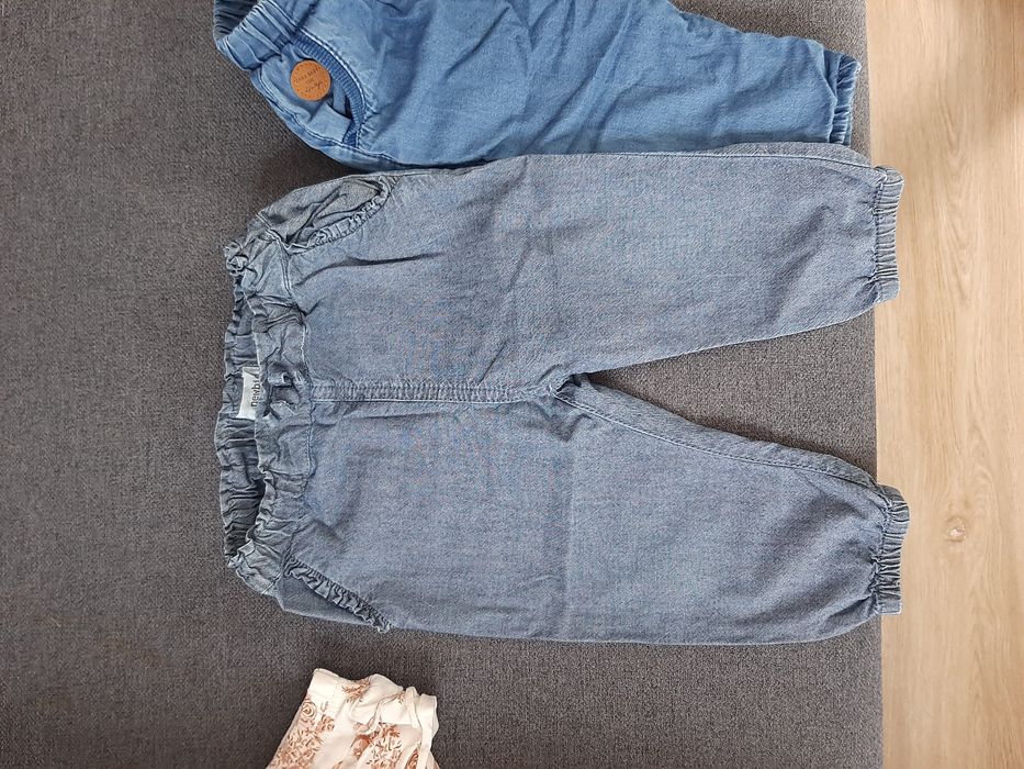 5 szt. spodnie rozm.74 legginsy ZARA, Newbie