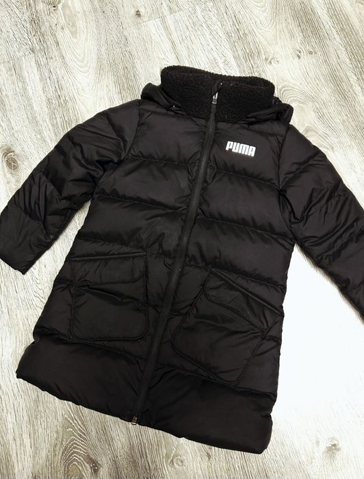 Пуховик пума 128 размер