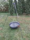 Grill ogrodowy  70 cm trójnogu palenisko