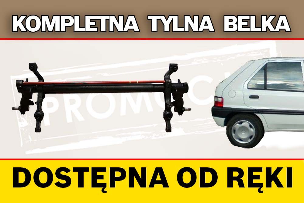 Tylna belka oś Citroen Saxo 3 lata gwarancji PROMOCJA