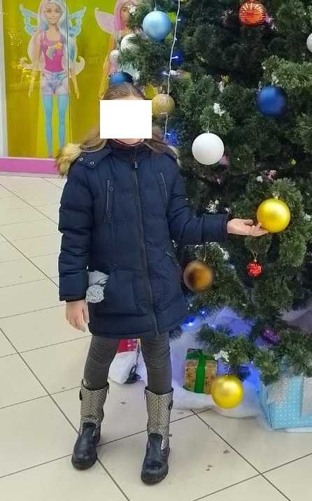 Зимняя куртка на 8-10 лет, Венгрия.