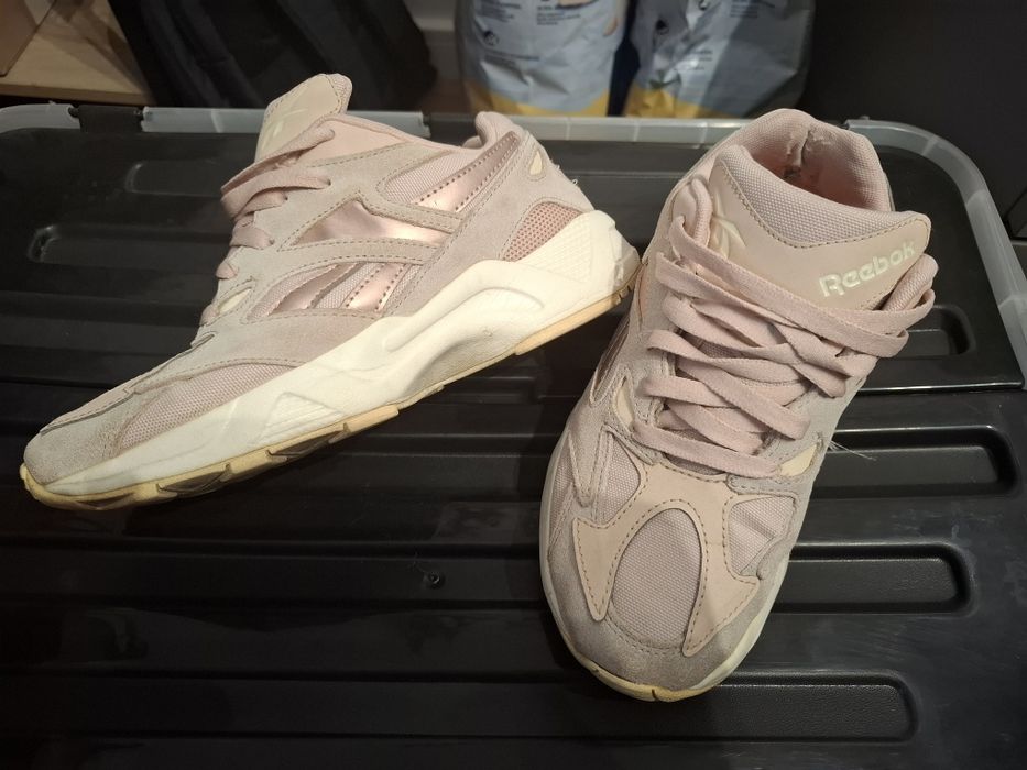 Buty damskie Reebok Aztrek dobry stan pudrowy róż rozmiar 36