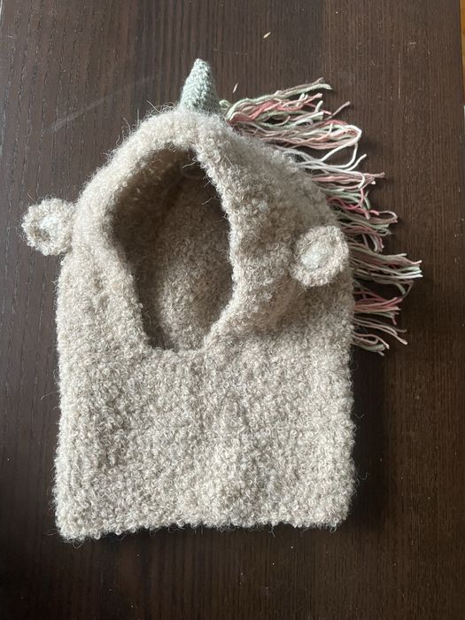 Kominiarka jednorozec welna alpaki