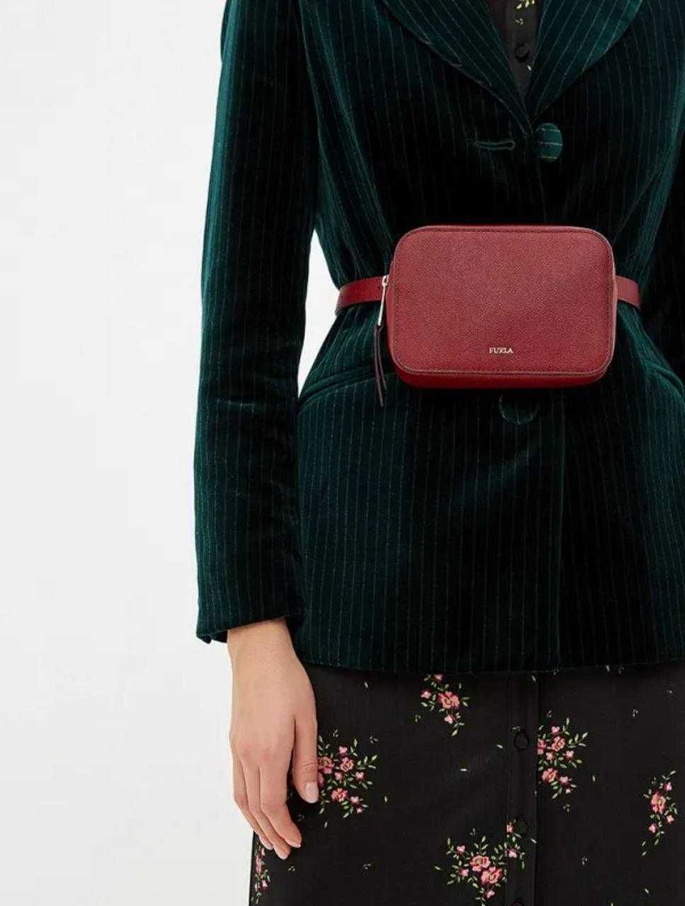 Кожаная поясная сумка Furla Babylon