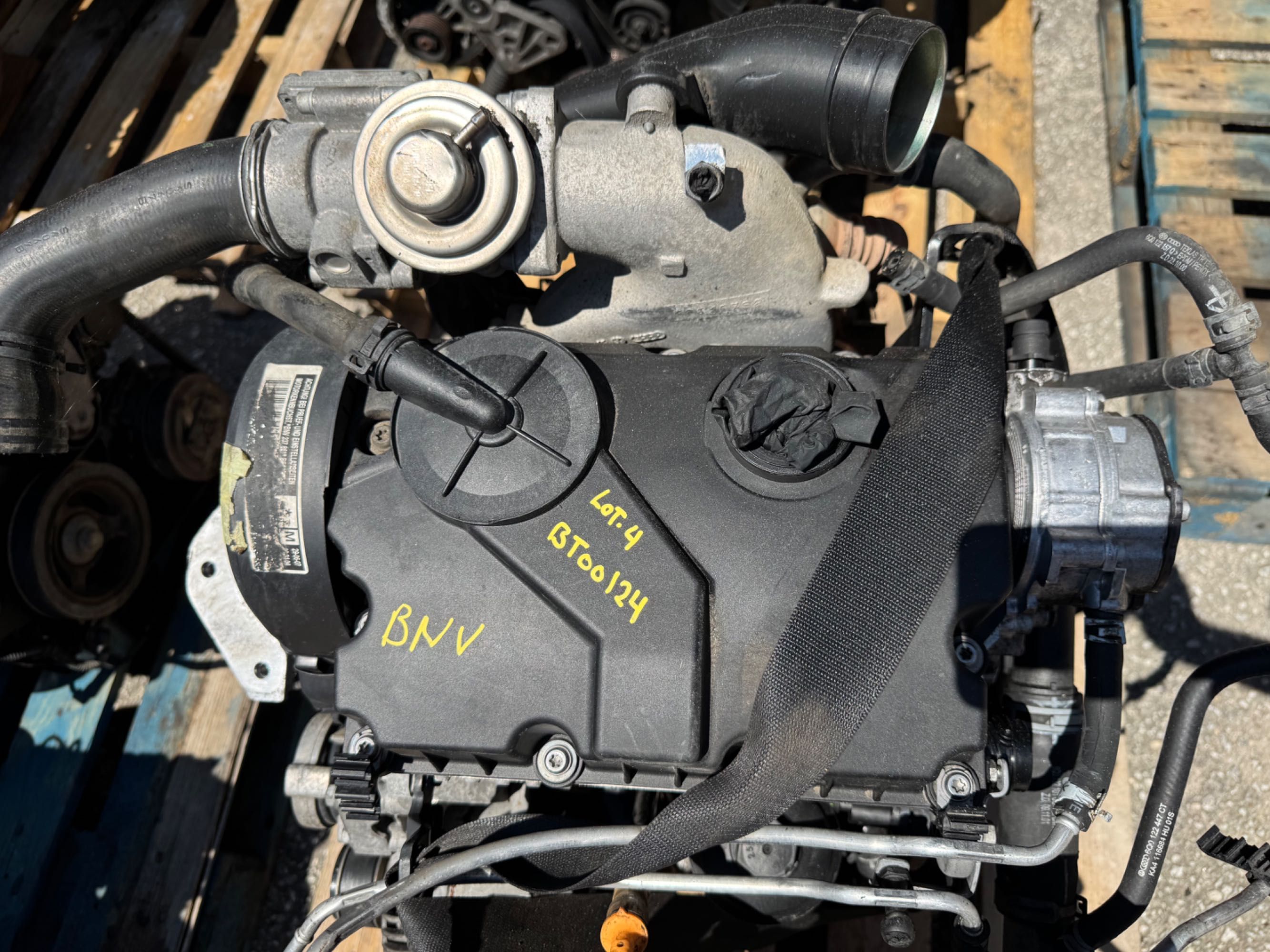 Motor VW Polo 1.4 TDI 80 CV BNV SEAT IBIZA 1.4 TDI BNV COMPLETO