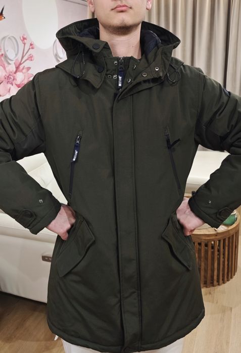 Kurtka zimowa parka męska L MUSTANG