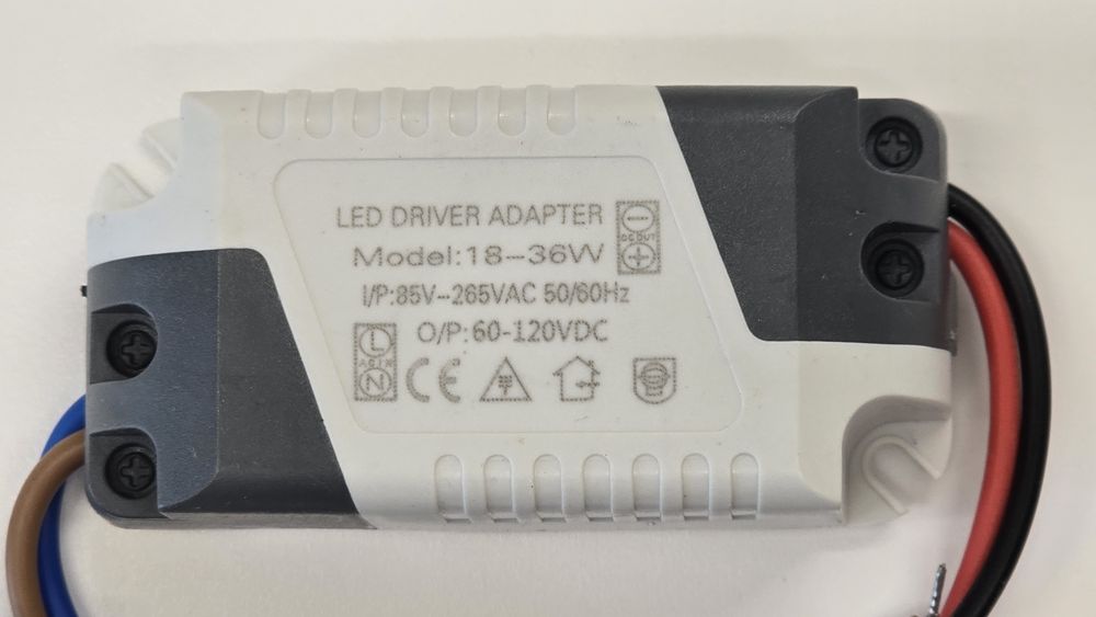 LED Driver 18-36x1W 300 mA 60-120V zasilacz do diod POWER  led