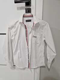 Biała koszula dla chłopca rozmiar 140