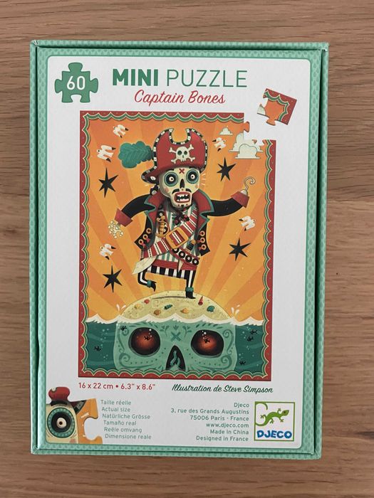 Mini Puzzle - Captain Bones - DJECO