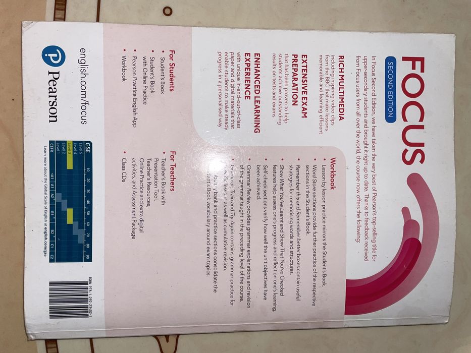 Focus 3 2nd edition (workbook)