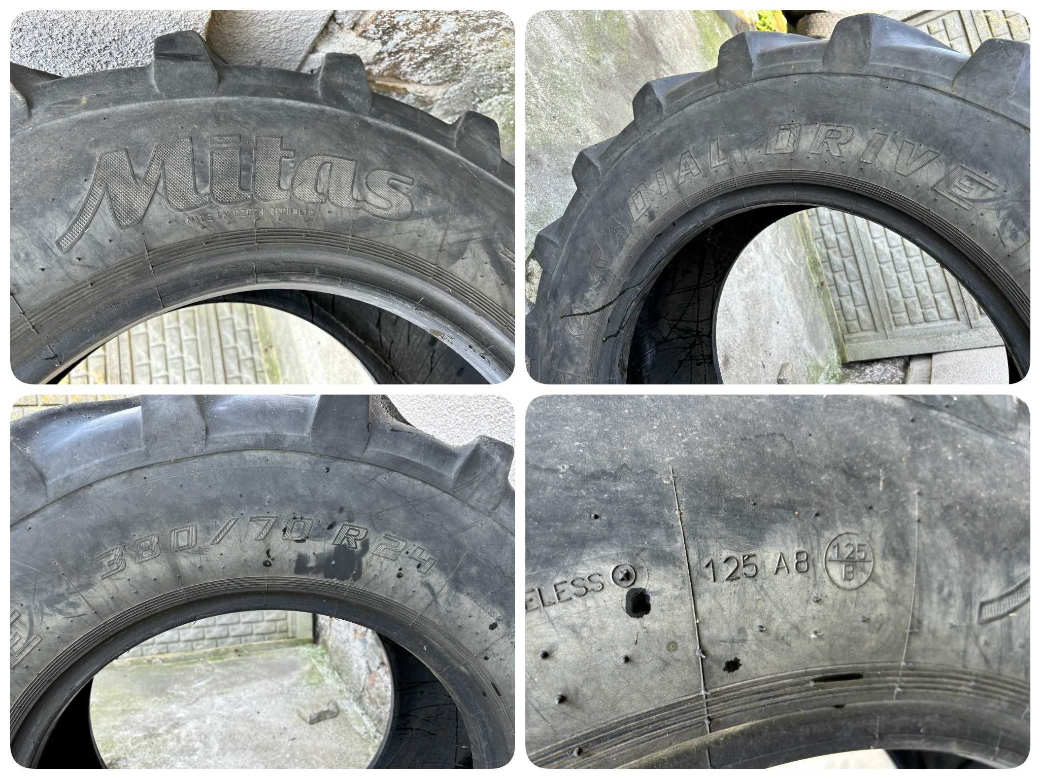 Opona Rolnicza 380 70 R24 380/70R24 380/70/24 MITAS DRIVE RD-02 (70%)