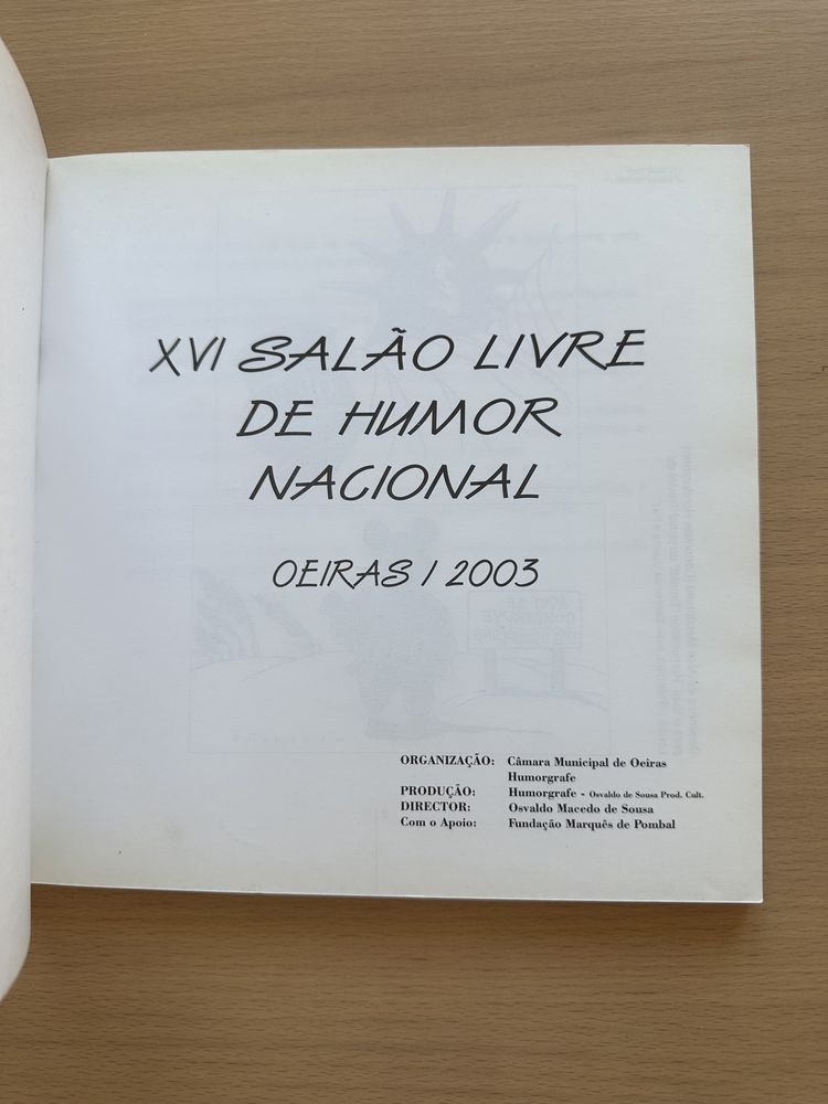 Livro XVI Salão Livre de Humor Nacional