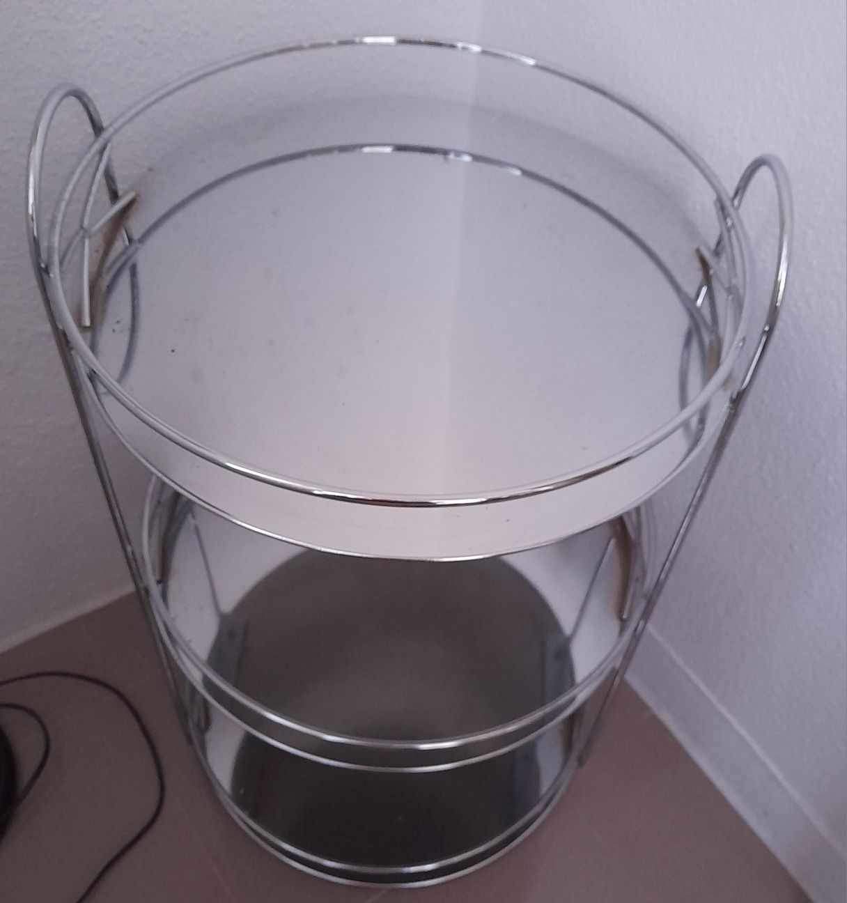 Mesa inox bar utilitária