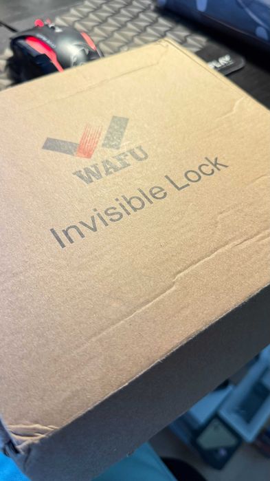 WAFU Fechadura de porta infravável remota inteligente sem fio