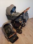 Wózek 2w1 Jedo Tamel spacerówka gondola plus adaptery cybex