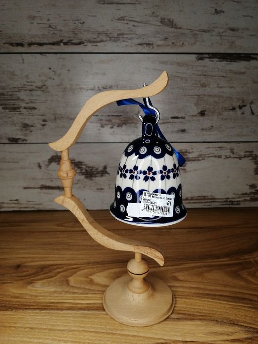Dzwonek ceramiczny ozdobny Z.C.B. Ceramika Bolesławiec