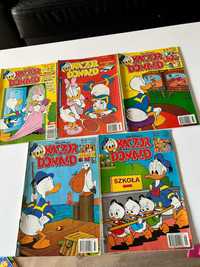 Komiksy Kaczor Donald 1996 nr 11, 12, 18, 19, 23