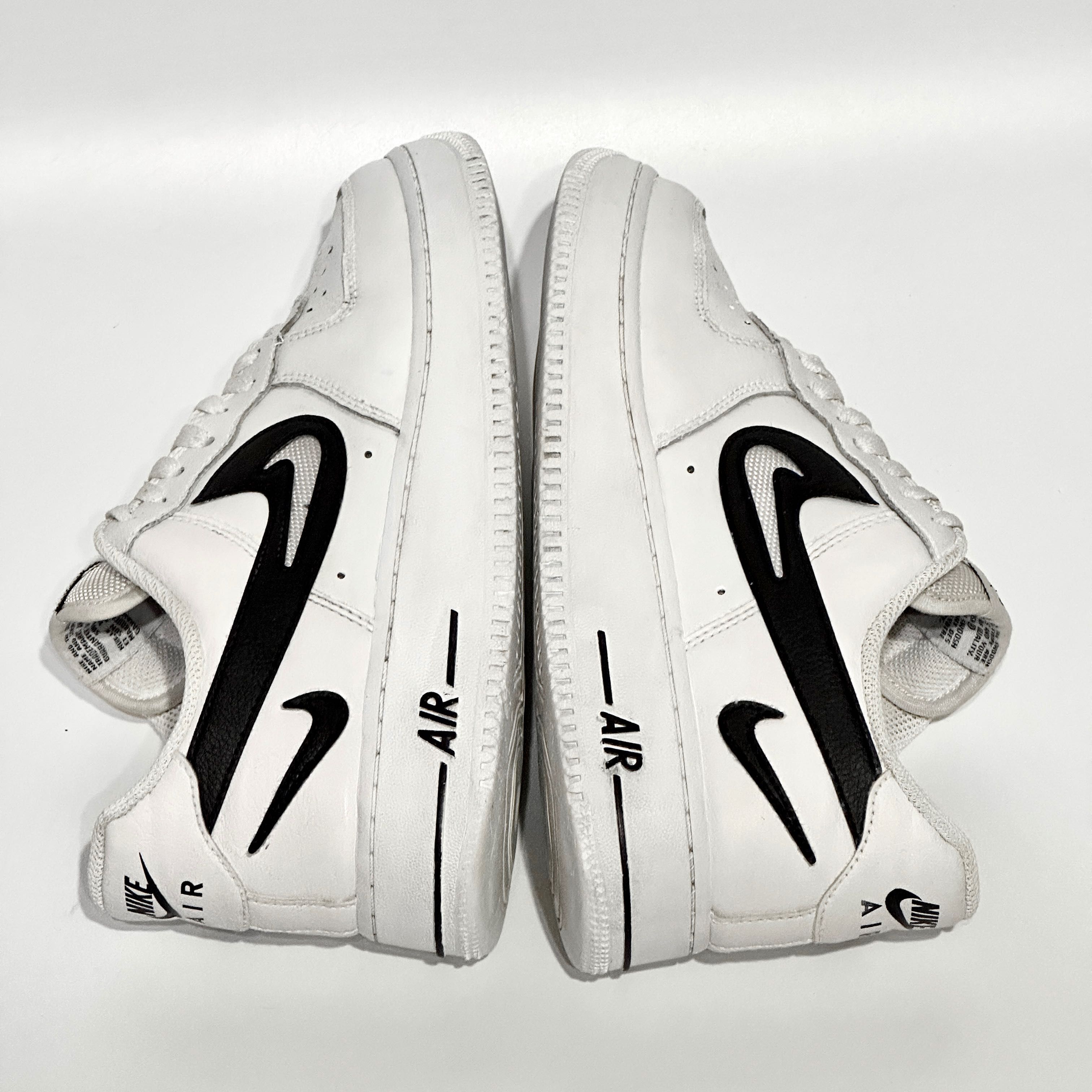 Кроссовки Nike Air Force 1 ’07 White Black Swoosh