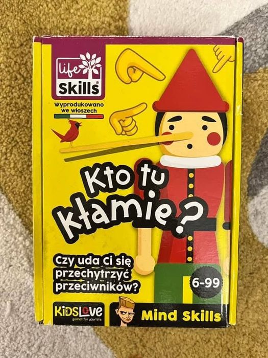 Gra KTO TU KŁAMIE nieużywana