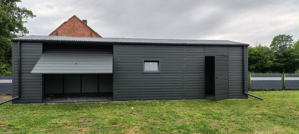 Garaż Blaszany Drewnopodobny Premium PRODUCENT!!!